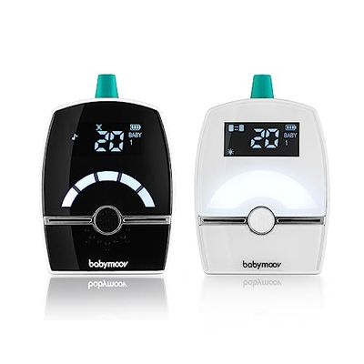 Babymoov Premium Care monitor de bebé de áudio 1400 m, unissexo, 1400 m, preto