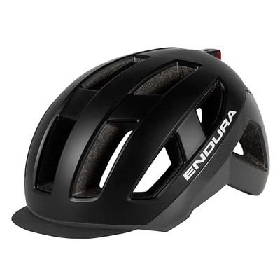 Endura Urban Luminite hjälm för män, svart, S-M