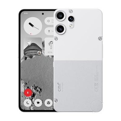 CMF Phone 2 Pro 128GB – Smartphone 5G con Fotocamera da 50MP e Zoom 20x, Display AMOLED FHD+ 6,77" a 120Hz, Batteria da 5000mAh e Nothing OS 3.2 – Bianco