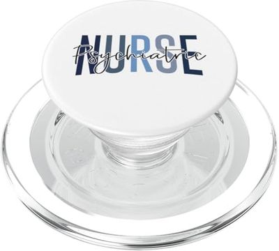 Drôle d'infirmière psychiatrique infirmière en santé mentale infirmière psychiatrique PopSockets PopGrip pour MagSafe