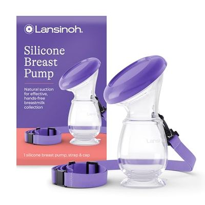 Lansinoh 50810 Bröstpump, Genomskinlig, 1 st