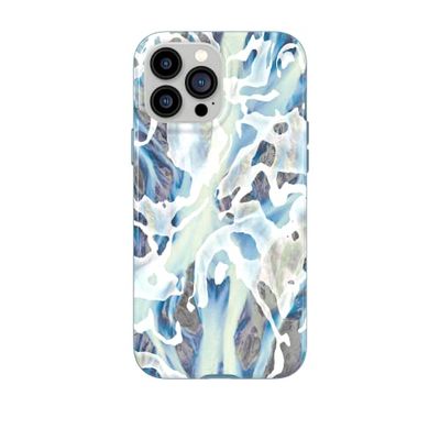 tech21 T21-9355 Evo Art Frozen River per iPhone 13 Pro Max - Custodia protettiva con opere d'arte esclusive e protezione multi-goccia da 3,7 m, stampa Frozen River