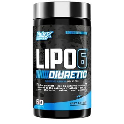 Nutrex Research Lipo-6 Diuretic 80 Capsules