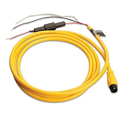 Garmin 010-11079-00 Cavo di alimentazione per rete NMES 2000, lunghezza 2 m, senza angoli retti, colore giallo