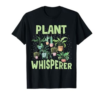 Piante sussurratori divertenti vasi per piante giardinaggio giardiniere fiorista Maglietta
