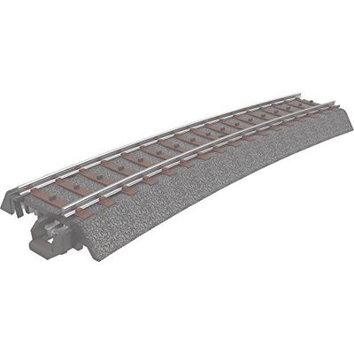 Märklin- Gebogenes Gleis Dimensioni Binario da 6 Pezzi, One Size, 24315