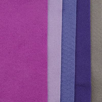 Vaessen Creative filtplattor 1 mm stark 20 x 30 Set 4
