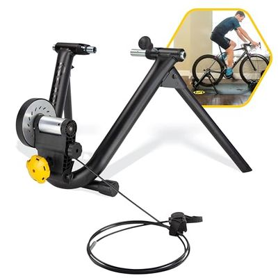 Saris Mag+ Wiel op turbotrainer met weerstandsregelaar voor racefietsen en mountainbikes