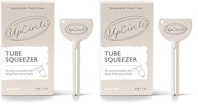 UpCircle Tube Squeezer Key - 100% Plastic-Free + Metal Perfect Way to Get Every Last Drop - Sustainable Bathroom Accessory (Pack of 2)
