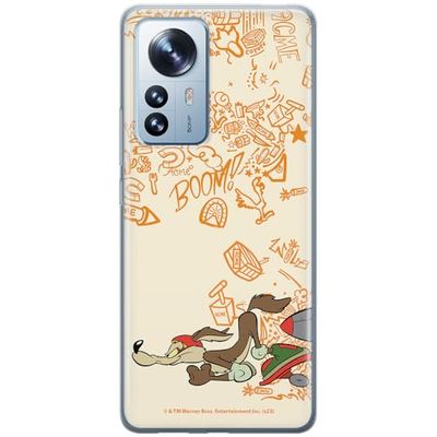 ERT GROUP mobiel telefoonhoesje voor Xiaomi 12 PRO origineel en officieel erkend Looney Tunes patroon Coyote 002 optimaal aangepast aan de vorm van de mobiele telefoon, hoesje is gemaakt van TPU