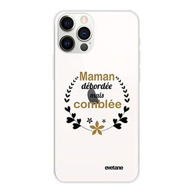Fodral för 6,1 tum iPhone 12/12 Pro, överväldigad mamma