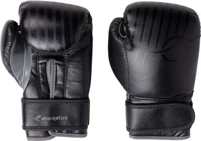 Energetics Boxing Ft Handskar för man, Black/Grey Dark, L
