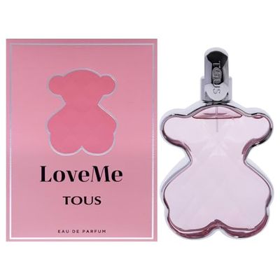 Tous LoveMe, Eau de Parfum pour Femme, Senteur Florale et Fruitée, 90 ml avec Vaporisateur