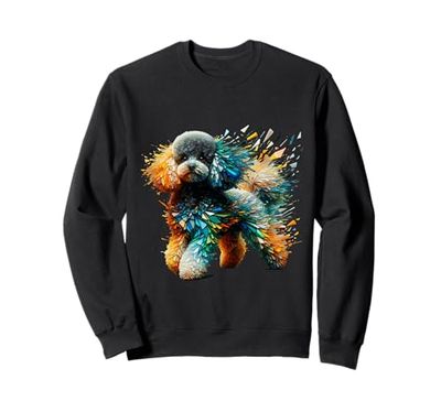 Polygon Art Toy Poodle Poodles Felpa