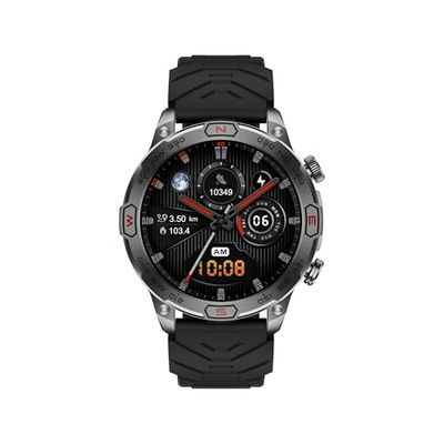 VALDUS VD36 Pro (2025) Reloj Inteligente Negro con función de telefonía, Pantalla AMOLED, Corredor Continuo Indestructible, Normal, Negro, Normal