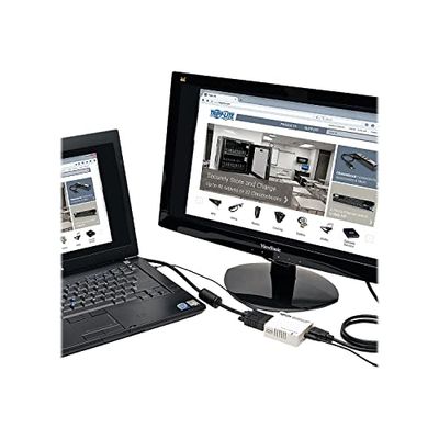 Tripp Lite VGA com áudio para HDMI Converter/Scaler (P116-000-HDSC1), branco