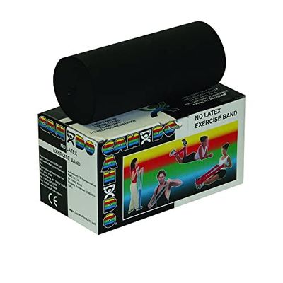 Cando W58521 Banda Elast. No Lattice, 5,5 M, Box, Nero/Molto Pesante, X