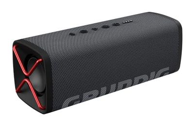 grundig GBT Club Black Altoparlante Bluetooth, con raggio di copertura di 20 m e oltre 20 ore di autonomia, Nero