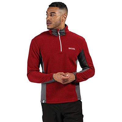 Regatta Heren Boswell' Extol Stretch Overhead Half Rits Grid Fleece