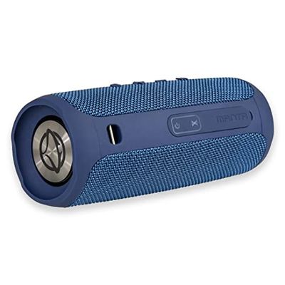 Manta Altoparlante portatile wireless 10W | Batteria integrata da 5 ore | Bluetooth TWS 5.0, radio FM, AUX-IN, riproduzione MP3, USB, scheda SD | Super X Bass | Resistente all'acqua IPX6