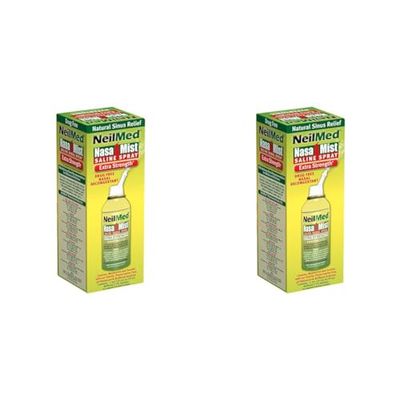 NeilMed NasaMist Hypertonic Saline Spray (Pack of 2)