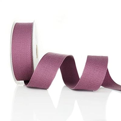 Trimz Cotton Webbing, Mauve, 30mm