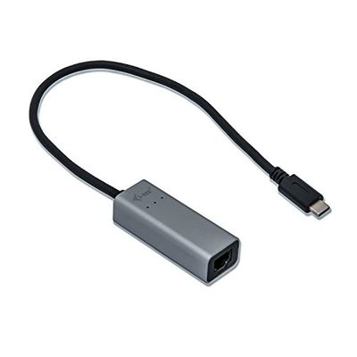 i-tec USB-C Métal Gigabit Ethernet Adapter 1x USB-C vers RJ-45 pour Windows MacOS Android Linux