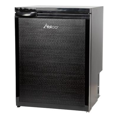 Yolco KL65D, Portable compressor refrigerator, Black