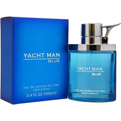 Puig I0031263 Yacht Man Blue Eau-de-toilette Spray, 3.4 Ounce, 100.55 ml (Pack of 1)