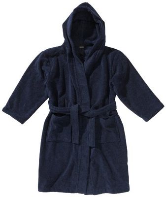 Schiesser jongens badjas, blauw (donkerblauw 803), 128