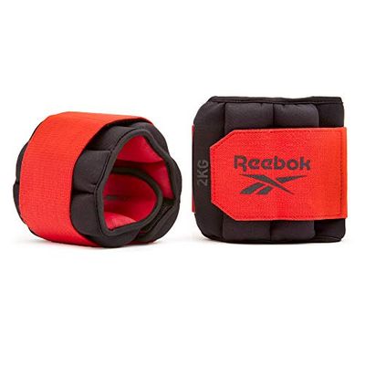 Reebok Flexlock ankelvikter - 2,0 kg, Svart