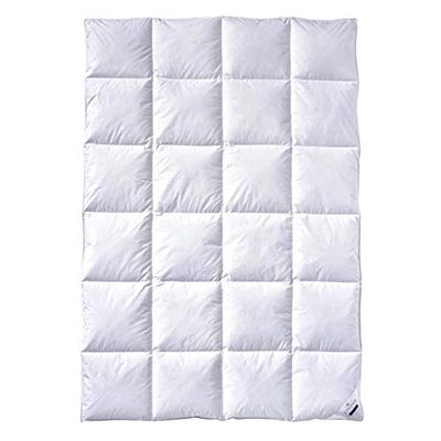 Billerbeck Piumone Martina 155 x 220 cm, calda coperta invernale anallergica, 90% piumino d'oca, 10% piuma d'oca, cassetta II