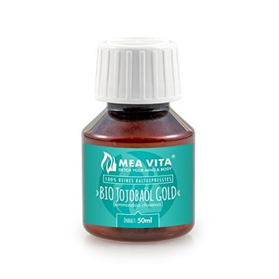MeaVita Huile de jojoba bio Gold ÖKOP 50 ml