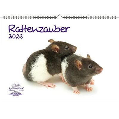 Calendario DIN A3 per ratti 2023 – Magia dell'anima