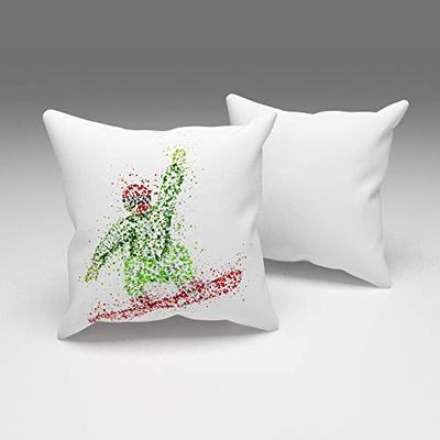 Eren Home Cuscino, Multicolore, 43x43cm