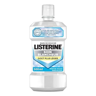 Listerine antiseptico bucal 500 ml. Cuidado y blanqueamiento
