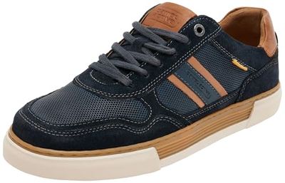 camel active 54bla19-201665_43, Zapatos para Nieve Hombre, Azul Marino y Blanco, EU