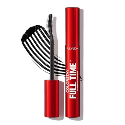Revlon ColorStay Full Time Mascara, Mascara Volumizzante, Non Si Sfalda, Formula Ultra-Leggera, Durata Fino a 24h, 401 Blackest Black, 7.5 ml