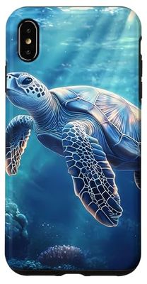 Sea Turtle Swimming In The Ocean Case for iPhone XS Max