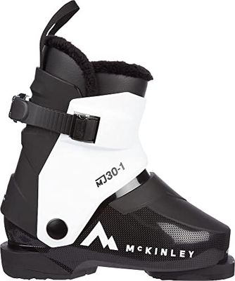 Mc Kinley Mj30-1 Unisex dziecięce buty narciarskie, czarno-biały - 21 EU