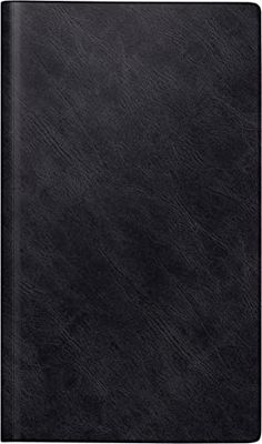 rido/idé Travel Merker - Calendario diario 2023, tamaño 11,3 x 19,5 cm, color negro