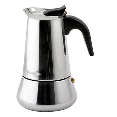 Weis 16976 Cafetière expresso pour 6 tasses Argent