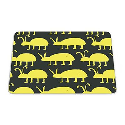 Bonamaison, Rectangle Pop Art Digital Printed Mouse Pad, Non-Slip Base, for Office and Home, Size: 22 x 18 cm