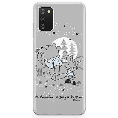 ERT GROUP mobiltelefonfodral för Samsung A03S originalt och officiellt licensierat Disney mönster Winnie the Pooh and friends 008 anpassad till formen på mobiltelefonen, fodral tillverkad av TPU-plast