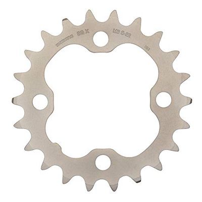 Shimano M580/532 Prato, adultos unissexo, preto, 22 dentes
