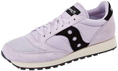 Saucony Jazz Original Vintage, Sneaker Donna, Viola Nero, 40.5 EU