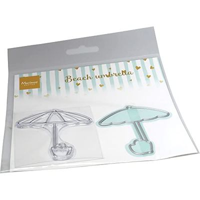 Marianne Design Tampon transparent en silicone pour parapluie de plage pour estampage et découpage de précision, Taille unique
