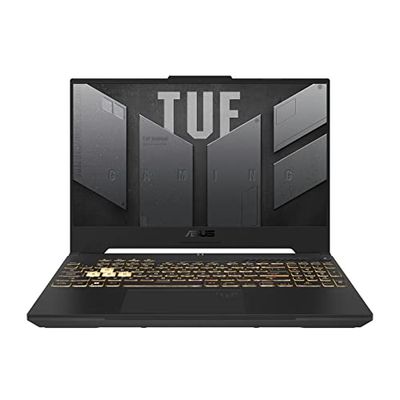ASUS TUF F15 FX507ZV4, notebook do gier 15,6", Anti-Glare, 144 Hz, Intel Core 12 generacji i7-12700H, 16 GB, 1 TB SSD PCIE, karta graficzna NVIDIA GeForce RTX 4060 8GB GDDR6, Windows 11 Home, szary