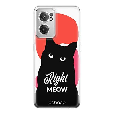 ERT GROUP mobiltelefonfodral för Oneplus NORD CE 2 originalt och officiellt licensierat Babaco mönster Cats 004 optimalt anpassad till formen på mobiltelefonen, fodral tillverkad av TPU-plast