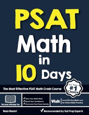 PSAT Math in 10 Days: The Most Effective PSAT Math Crash Course